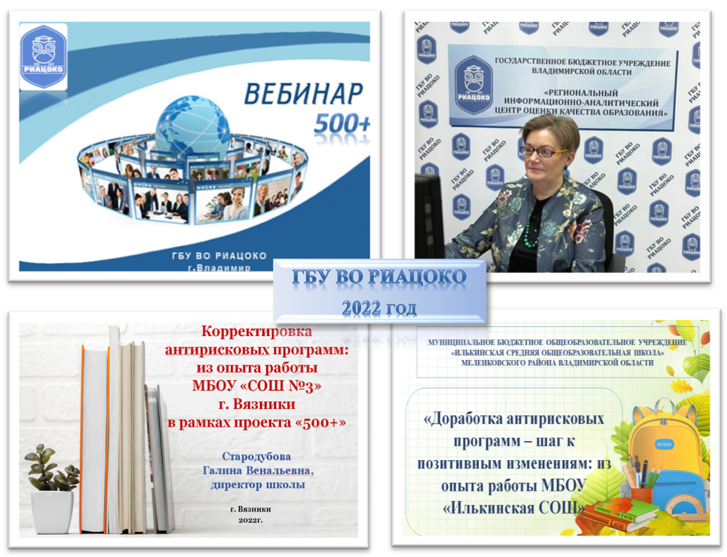 Марафон региональных успешных практик школ Владимирской области в рамках реализации проекта «500+»
